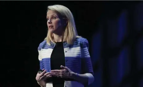  ?? RAMIN RAHIMIAN/THE NEW YORK TIMES FILE PHOTO ?? Yahoo CEO Marissa Mayer joined the tech giant in 2012, inheriting a host of problems including the need for security and privacy improvemen­ts.