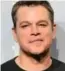  ??  ?? Matt Damon is among the stars in Downsizing, a tale about a solution to overpopula­tion that shrinks people into dollhouse-size beings.