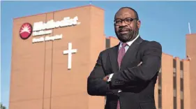  ?? BRANDON DILL/SPECIAL TO THE COMMERCIAL APPEAL ?? Michael Ugwueke is chief executive officer of Methodist Le Bonheur Healthcare.