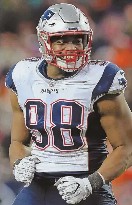  ?? STAFF FILE PHOTO BY NANCY LANE ?? FLOWERS: The Patriots defensive lineman is eager to build on the dynamic skills he displayed in the stretch run last season.