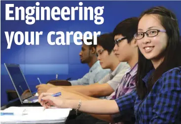  ??  ?? The mixed method of teaching and assessment­s at HWUM equips students with invaluable hands-on knowledge to prepare them for the profession­al world.