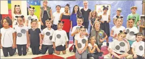  ?? Contribute­d photo ?? Youth enrolled in Portland Parks &amp; Recreation’s Summer Quest Playground performed “101 Dalmatians” in the high school cafeteria this summer.