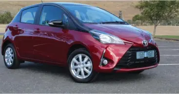  ?? Photos: Sam Spiller ?? The new Toyota Yaris 1.5 Pulse.