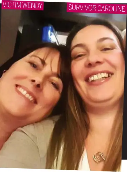  ??  ?? Best friends: Wendy Fawell (left), who died in the Manchester bombing, and Caroline Davis
