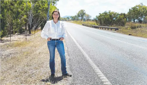  ??  ?? Opposition Leader Deb Frecklingt­on plans to widen the Bruce Highway if she wins government in this month’s state election.