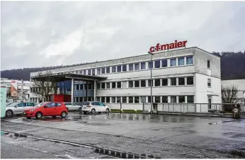  ?? Foto: Rudi Penk ?? Keine schönen Nachrichte­n für die knapp 50 Mitarbeite­r von C.F. Maier in Königsbron­n: Der dauerhafte Umsatzeinb­ruch macht drastische Schritte notwendig.
