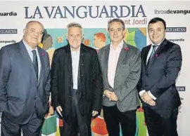  ?? Llibert Teixidó ?? Sergi Loughney, Pere Guardiola, Enric Sierra y Jesús Arroyo