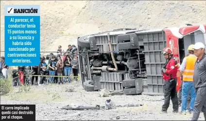  ?? Foto: Maribel Rojas / EXTRA ?? El carro implicado quedó casi destruido por el choque.