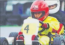  ?? FOTO: INSTAGRAM HAMILTON ?? Lewis, en sus inicios en los karts en Inglaterra