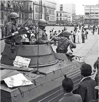  ?? ?? DOCUMENTAL ‘EL Grito’ (1968), de Leobardo López Aretche es uno de los títulos exclusivos que se proyectan