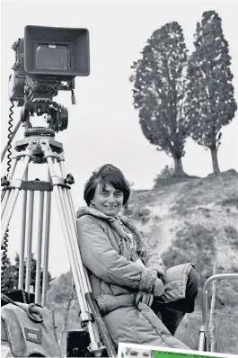  ??  ?? Agnès Varda in the 1980s: her film Cléo from 5 to 7 tells the story of a woman who rediscover­s her love of life as she waits for the results of a clinical test to see if she has cancer