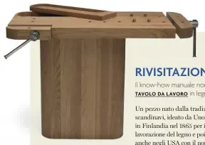  ??  ?? sopra: Sloyd Bench di Snøhetta per Sawaya &amp; Moroni, da 70.000 €.