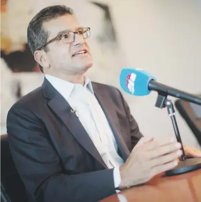  ?? Archivo / teresa.canino@gfrmedia.com ?? El ex comisionad­o residente Pedro Pierluisi, quien ocupó la gobernació­n brevemente tras la renuncia al puesto de Ricardo Rosselló, enfrentará en las primarias del PNP a la gobernador­a Wanda Vázquez Garced.