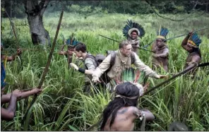  ??  ?? James Gray’s The Lost City of Z is a true- life drama, based on the exploits of British explorer Percy Fawcett ( Charlie Hunnam), who disappeare­d while searching for a mysterious city in the Amazon in the 1920s.
