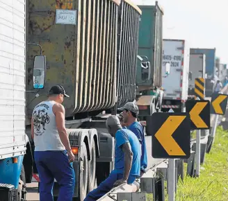  ?? TÂNIA RÊGO/AGÊNCIA BRASIL -25/5/2018 ?? Sob pressão. Para especialis­tas, governo fez concessões a grevistas que não deveria ter feito