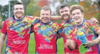  ??  ?? Warm welcome awaits Paisley Rugby Club is on the lookout for new members of all ages