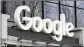  ?? AP FILE ?? A settlement calls for Google to expunge billions of personal records stored in its data centers and make more prominent privacy disclosure­s.