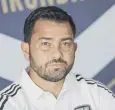  ??  ?? 0 New Scotland women’s coach Pedro Martinez Losa