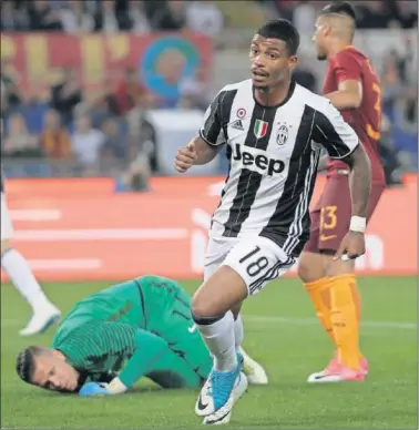  ??  ?? JUGÓ 12 MINUTOS EN CARDIFF. Lemina salió en la recta final del encuentro contra el Real Madrid.