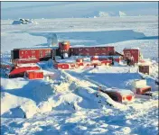  ?? REUTERS ?? Chile's Bernardo O'Higgins army base is seen in Antarctica in this undated photo from the Chilean Army.