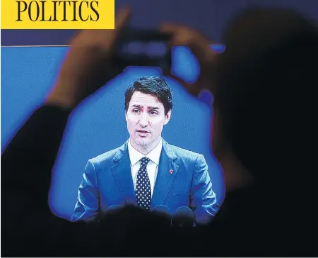  ?? SEAN KILPATRICK / THE CANADIAN PRESS ?? The Chinese government has not been impressed with how Canadian reporters have covered Prime Minister Justin Trudeau’s visit this week.