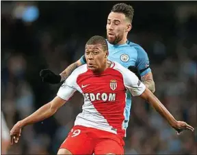  ??  ?? Buteur au match aller, Mbappé tentera d’éliminer City ce mercredi soir.