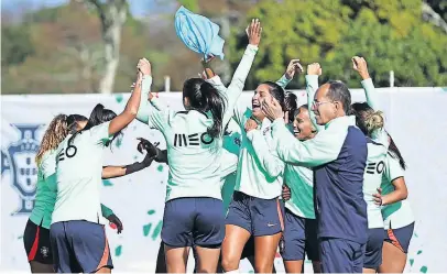  ?? ?? O bom ambiente tem marcado os dias da Seleção Nacional feminina na Nova Zelândia