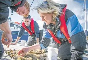  ??  ?? Prof Elizabeth Cottier-Cook is a global authority on the impacts of invasive non-native species on the marine environmen­t.