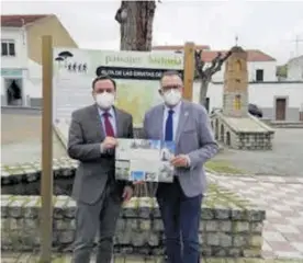  ?? CÓRDOBA ?? Francisco Palomares y Juan Díaz presentan la ruta.