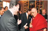  ??  ?? Rosen with the Dalai Lama.