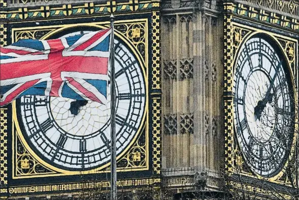  ?? JUSTIN TALLIS / AFP ?? El 29 de marzo, una vez se invoque el artículo 50 del tratado europeo, empezará a correr el reloj del Brexit