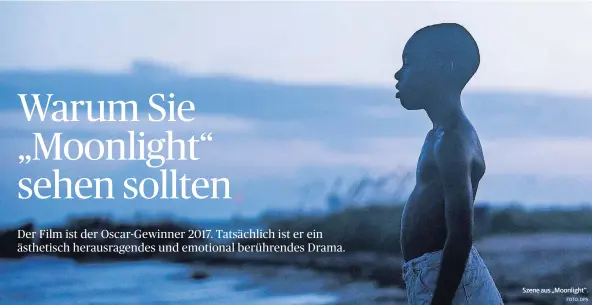  ??  ?? Szene aus „Moonlight“.