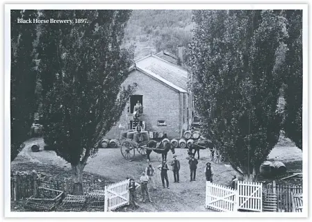  ??  ?? Black Horse Brewery, 1897.