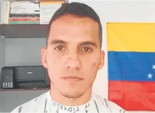  ?? // ABC ?? El exmilitar venezolano Ronald Ojeda