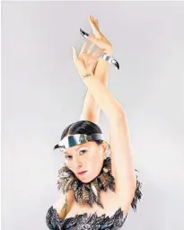  ?? PHOTO BY IVAN OTIS ?? Inuit throat-singer Tanya Tagaq often improvises in her concerts, using wordless grunts, howls and melodic trills.