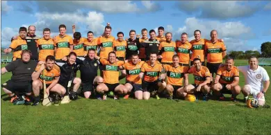  ??  ?? The Austin Stacks hurling team that retained the County Junior Hurling Championsh­ip title with viciory over Duagh on Saturday