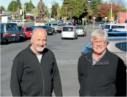  ?? TAMARA THORN/STUFF ?? Tokoroa shop owners disagree with the proposed developmen­t of Leith Place in Tokoroa.