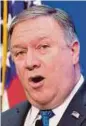  ??  ?? Mike Pompeo