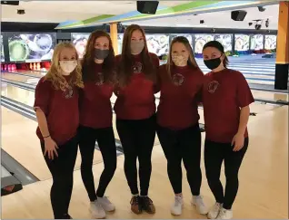  ?? COURTESY POTTSGROVE ATHLETICS ?? The Pottsgrove girls’ (above) and boys’ (below) bowling teams have qualified for the Eastern Pa. Regional Championsh­ips.