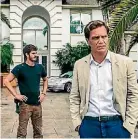 ??  ?? Andrew Garfield and Michael Shannon face-off, in 99 Homes.