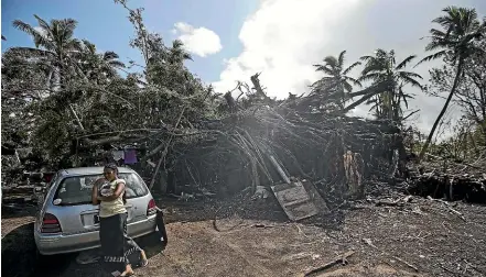  ?? LAWRENCE SMITH/STUFF ?? Tonga faced hardship and struggle in the aftermath of Cyclone Gita in 2018.