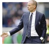  ?? GETTY IMAGES ?? Massimilia­no Allegri, 52 anni, alla Juve