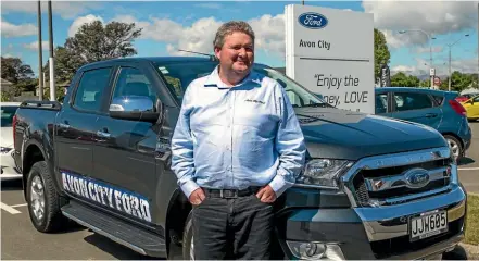  ??  ?? Andrew McWhannell, Avon City Ford’s rural expert.