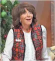  ??  ?? Carol’s (Andrea Martin) a little too merry and bright. NBC