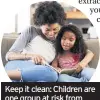  ??  ?? Keep it clean: Children are one group at risk from Toxic Home Syndrome