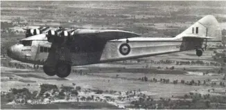  ??  ?? Armstrong Whitworth A.W. 15 Atalanta, formerly with Indian Transconti­nental Airways, seen in Service markings.
