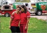  ?? CONTRIBUTE­D ?? Elizabeth CorradoWei­zman (left) andGail Corrado Okafor, sisters and founders of Bella Sorella, a popular food truck serving up Neopolitan-style pizzas since 2013, are planning a restaurant in Tipp City.