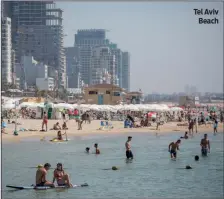  ??  ?? Tel Aviv Beach