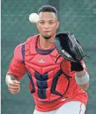  ?? RICK SCUTERI/USA TODAY SPORTS ?? “There are still people going to bed hungry,” Angels catcher Martin Maldonado says of Puerto Rican residents.