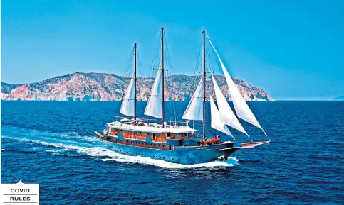  ?? ?? i Small is beautiful: Variety Cruises’ Galileo carries just 49 passengers ih ‘The emphasis is on having an authentic experience’: Jeannine on deck
